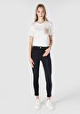 thumb-Afficher les détails de 759 Lara Pantalon Noir   En  Skinny Fit Femme