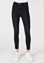 thumb-Afficher les détails de 759 Lara Pantalon Noir   En  Skinny Fit Femme