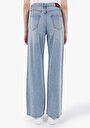 thumb-Afficher les détails de 970 Berry Pantalon  Wide Leg High Rise En  Regular Fit Femme