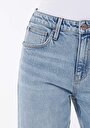 thumb-Afficher les détails de 970 Berry Pantalon  Wide Leg High Rise En  Regular Fit Femme