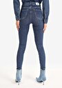 thumb-Afficher les détails de 760 Diana Pantalon Bleu   En  Skinny Fit Femme