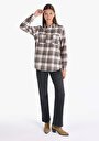 thumb-Afficher les détails de Chemise À Manches Longues Multicolou Regular Fit   Femme
