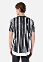 thumb-Afficher les détails de T-shirt À Manches Courtes Noir Comfort Fit Imprimé Homme