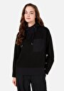 thumb-Afficher les détails de T-shirt À Manches Longues Noir Regular Fit  Femme