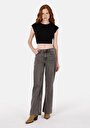 thumb-Afficher les détails de 970 Berry Pantalon    En  Regular Fit Femme