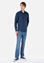 thumb-Afficher les détails de Chemise À Manches Longues Marine Comfort Fit   Homme