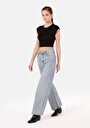 thumb-Afficher les détails de 970 Berry Pantalon Bleu   En  Regular Fit Femme