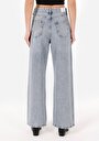 thumb-Afficher les détails de 970 Berry Pantalon Bleu   En  Regular Fit Femme