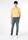 thumb-Afficher les détails de 041 Danny Pantalon Bleu Foncé   En  Slim Fit Homme