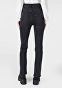 thumb-Afficher les détails de 797 Adel Pantalon Noir   En  Flare Femme