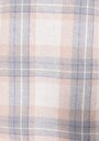 thumb-Afficher les détails de Chemise À Manches Longues Ecru Regular Fit Plaid Sergé Femme