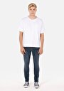 thumb-Afficher les détails de 035 Ryan Pantalon Bleu Skinny  Leg High Rise En  Skinny Fit Homme