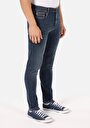 thumb-Afficher les détails de 035 Ryan Pantalon Bleu Skinny  Leg High Rise En  Skinny Fit Homme