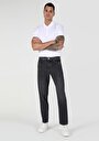 thumb-Afficher les détails de 046 Marco Pantalon Noir   En  Loose Straight Fit Homme