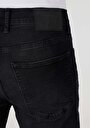 thumb-Afficher les détails de 046 Marco Pantalon Noir   En  Loose Straight Fit Homme
