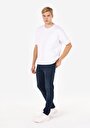 thumb-Afficher les détails de 035 Ryan Pantalon Bleu Skinny  Leg High Rise En Jean Skinny Fit Homme
