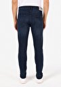 thumb-Afficher les détails de 035 Ryan Pantalon Bleu Skinny  Leg High Rise En Jean Skinny Fit Homme