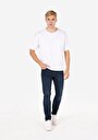 thumb-Afficher les détails de 035 Ryan Pantalon Bleu Skinny  Leg High Rise En Jean Skinny Fit Homme
