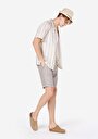 thumb-Afficher les détails de Short Marron Regular Fit Homme