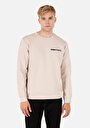 thumb-Afficher les détails de T-shirt À Manches Longues Beige Regular Fit  Homme