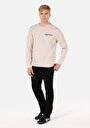 thumb-Afficher les détails de T-shirt À Manches Longues Beige Regular Fit  Homme