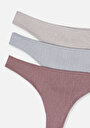 thumb-Afficher les détails de Sous-vêtements Multicolou Comfort Fit  Femme