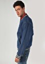 thumb-Afficher les détails de Veste De Blazer Bleu Oversize Fit   Homme