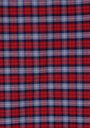 thumb-Afficher les détails de Chemise À Manches Longues Rouge Regular Fit Plaid Sergé Homme