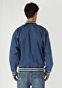 thumb-Afficher les détails de Veste De Blazer Bleu Oversize Fit   Homme