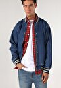 thumb-Afficher les détails de Veste De Blazer Bleu Oversize Fit   Homme