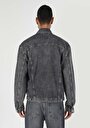 thumb-Afficher les détails de Veste De Blazer Gris Oversize Fit   Homme