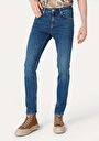 thumb-Afficher les détails de 044 Karl Pantalon Bleu   En  Straight Fit Homme