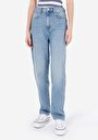 thumb-Afficher les détails de 884 Lauren Pantalon    En  Straight Fit Femme