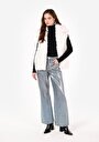 thumb-Afficher les détails de Gilet Blanc Regular Fit Femme
