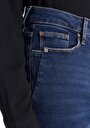 thumb-Afficher les détails de 896  Maria Pantalon Bleu   En  Mom Fit Femme