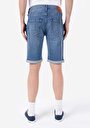 thumb-Afficher les détails de Short Bleu Straight Fit Homme