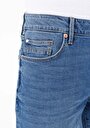 thumb-Afficher les détails de Short Bleu Straight Fit Homme