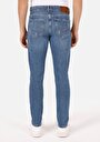 thumb-Afficher les détails de 041 Danny Pantalon Bleu Slim Leg Low Rise En  Slim Fit Homme