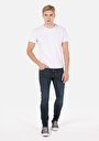 thumb-Afficher les détails de 041 Danny Pantalon Denim Slim Leg Low Rise En  Slim Fit Homme