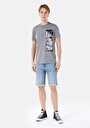 thumb-Afficher les détails de Short Bleu Regular Fit Homme