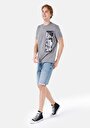 thumb-Afficher les détails de Short Bleu Regular Fit Homme