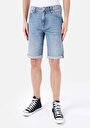thumb-Afficher les détails de Short Bleu Regular Fit Homme