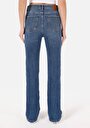 thumb-Afficher les détails de 791 Monica Pantalon Bleu   En  Regular Fit Femme