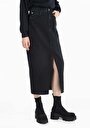 thumb-Afficher les détails de Jupe Noir Slim Fit    Femme