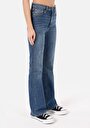 thumb-Afficher les détails de 791 Monica Pantalon Bleu   En  Regular Fit Femme