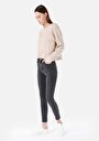 thumb-Afficher les détails de 759 Lara Pantalon Noir   En  Skinny Fit Femme