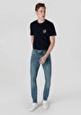 thumb-Afficher les détails de 044 Karl Pantalon Denim Straight Leg Low Rise En Jean Straight Fit Homme
