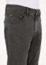 thumb-Afficher les détails de Pantalon Vert Straight Leg Medium Rise En Sergé Straight Fit Homme