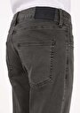 thumb-Afficher les détails de Pantalon Vert Straight Leg Medium Rise En Sergé Straight Fit Homme