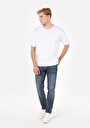 thumb-Afficher les détails de 044 Karl Pantalon Bleu   En  Straight Fit Homme